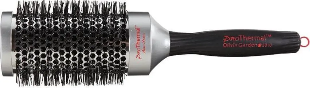 Olivia Garden Pro Thermal T-53 Borstel - Zilver/Zwart