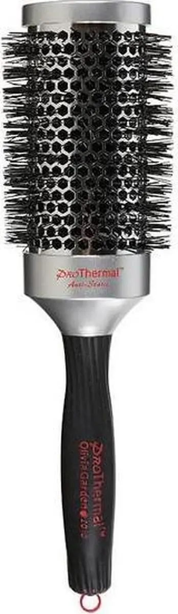 Olivia Garden Pro Thermal T-53 Borstel - Zilver/Zwart