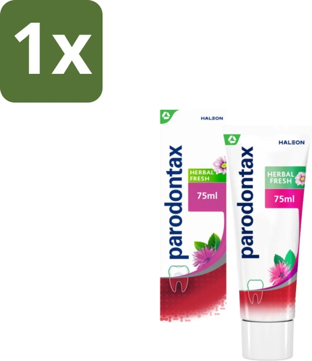 Parodontax Tandpasta Herbal Fresh Bergamot & Mint 75ml