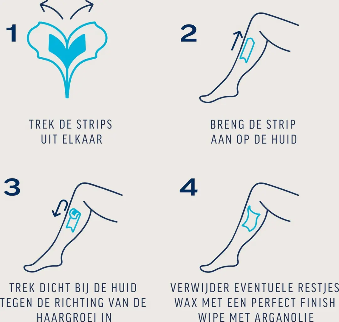 Veet Expert Koude Wasstrips Benen Sensitive 60 Stuks