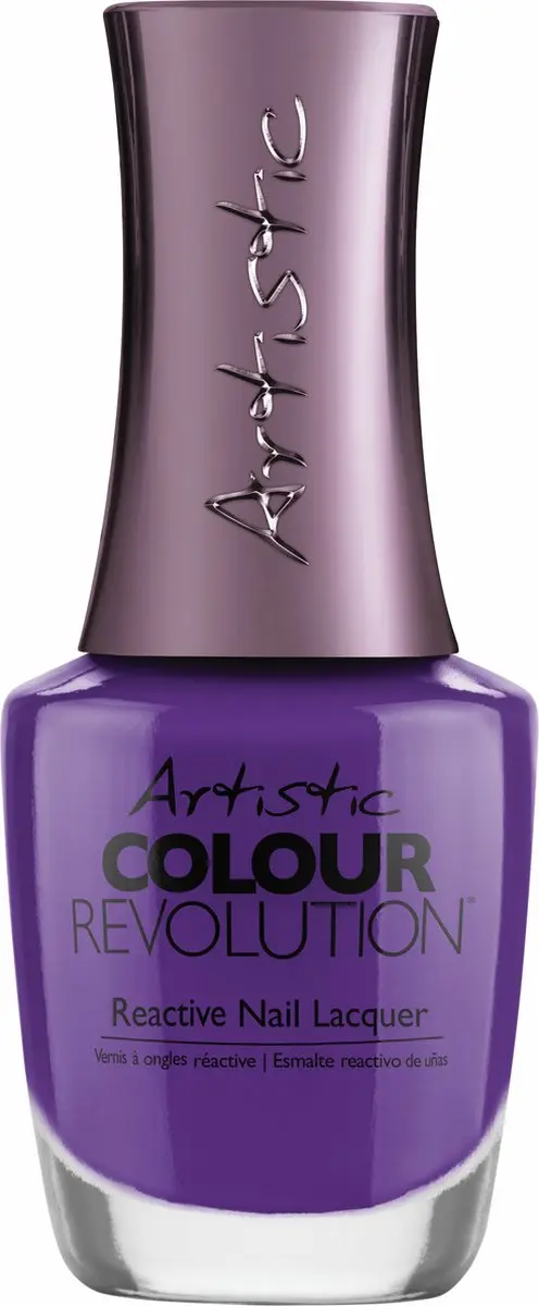 Artistic Nail Design Colour Revolution Pin-Up Purple Nagellak 15ml