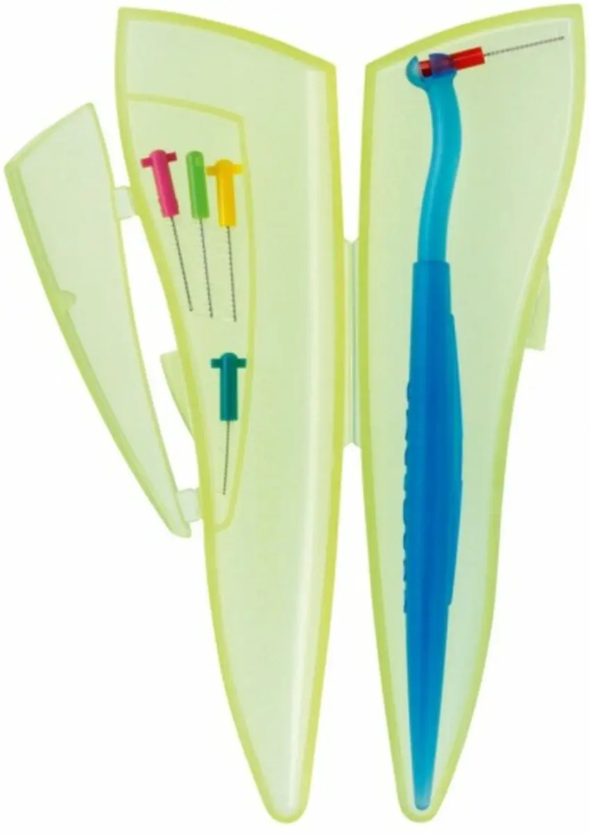 Curaprox CPS 457 Pocket Set Interdentale Ragers - Groen/Blauw