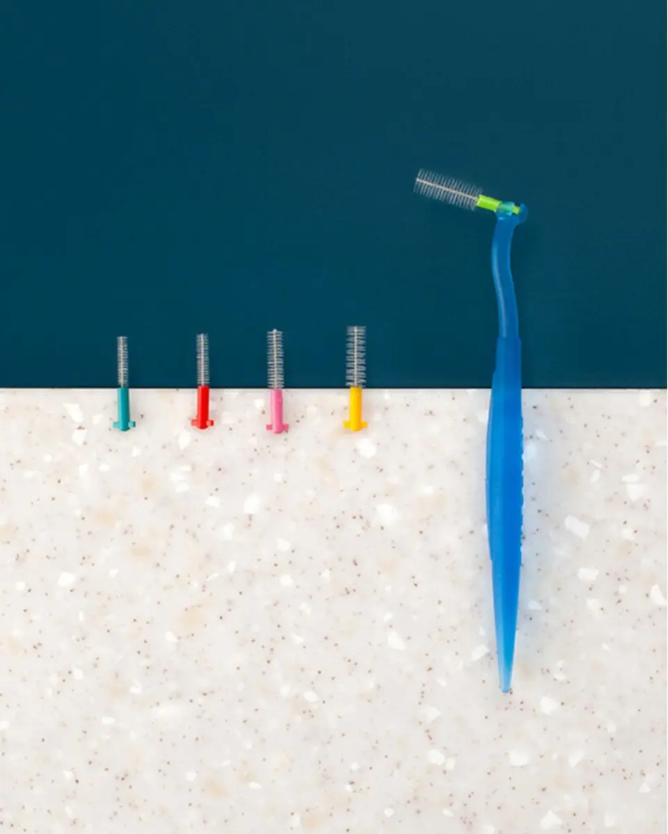 Curaprox CPS 457 Pocket Set Interdentale Ragers - Groen/Blauw