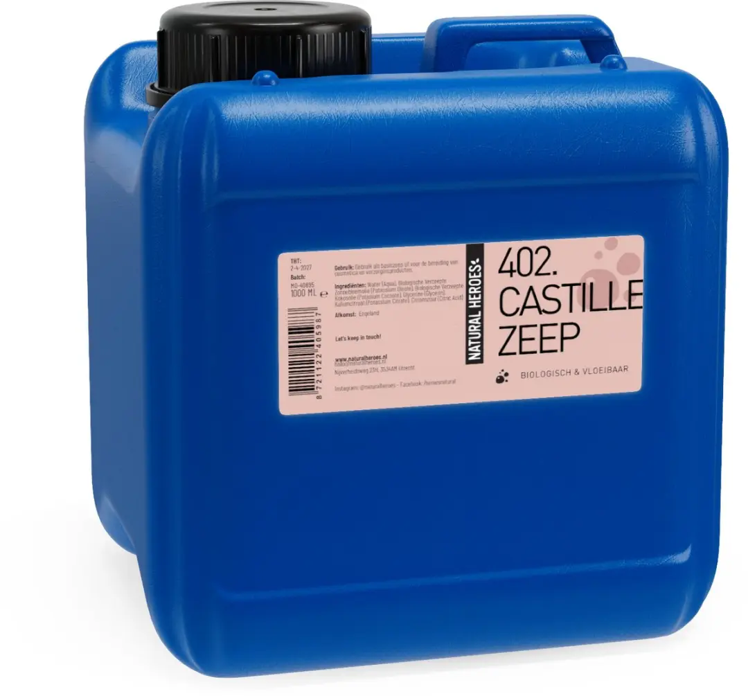 Natural Heroes Castille Zeep Biologisch Vloeibaar 1000ml