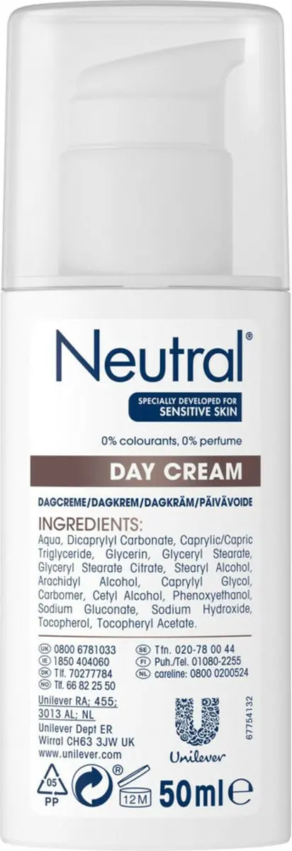 Neutral Face Cream Dagcrème - 8x50ml