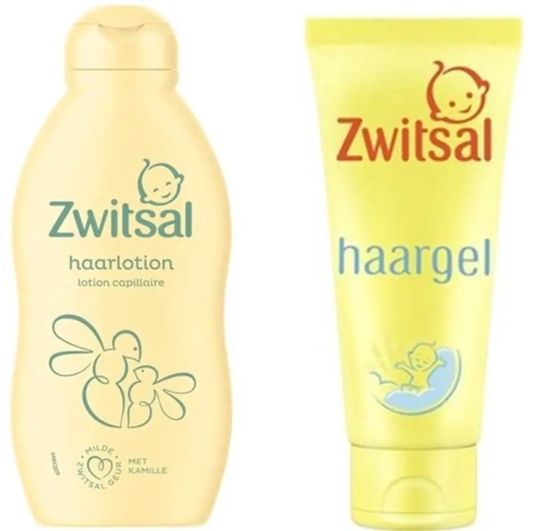Zwitsal Haarlotion & Haargel Voordeelverpakking - 2x300ml