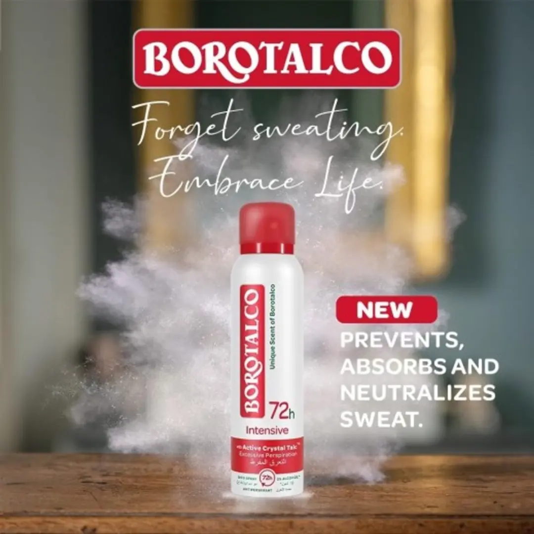 Borotalco Deodorant Spray Intensive 150ml - 6 Stuks