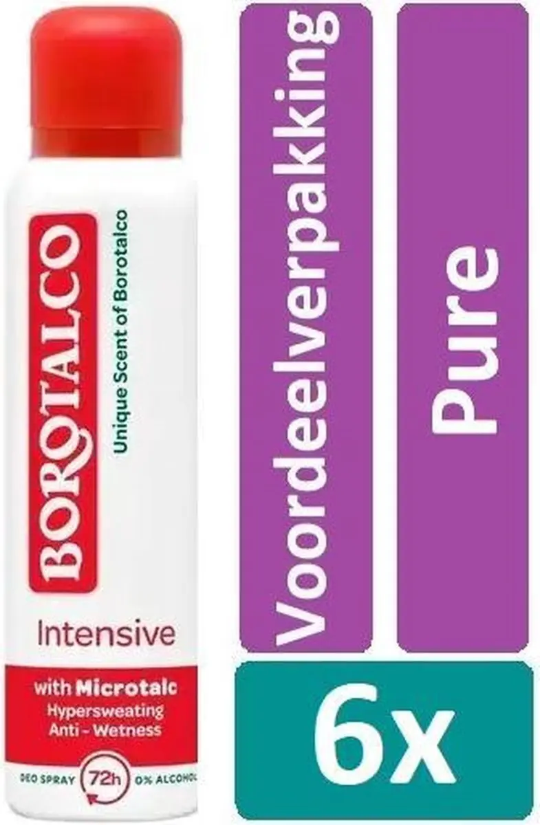 Borotalco Deodorant Spray Intensive 150ml