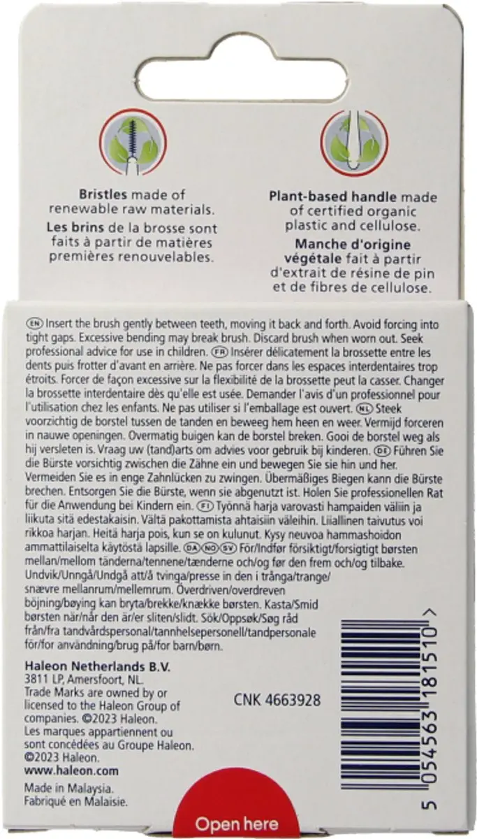Parodontax Interdentale Ragers 0.4mm - 6 Stuks - afbeelding 6 van 6