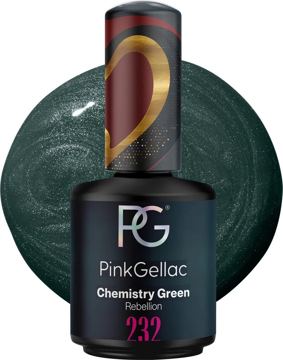 Pink Gellac Chemistry Green 232 Gellak 15ml