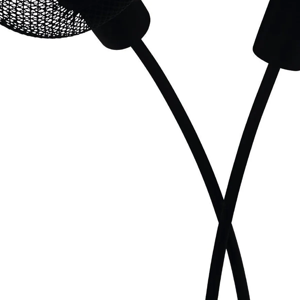 Eglo Wrington 1 Tafellamp E14 - 40,5 cm - Zwart