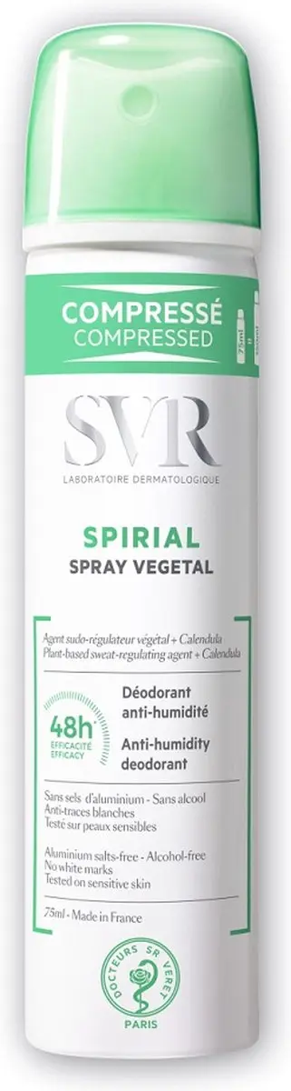 SVR Spirial Deodorant Spray Vegetal 75ml