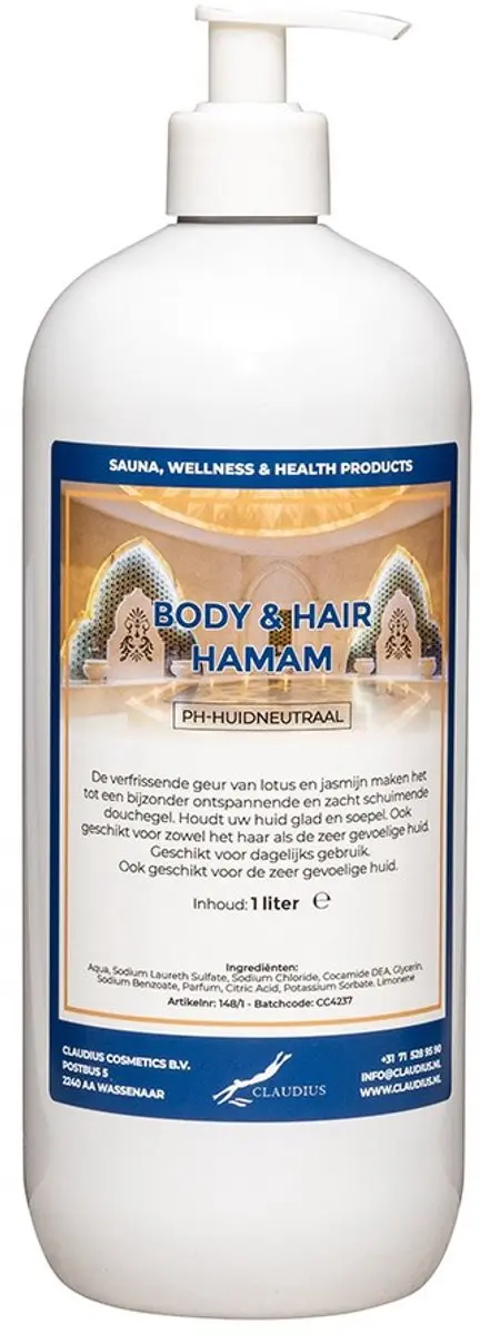 Splashbox Cosmetics Body & Hair Hamam 1L