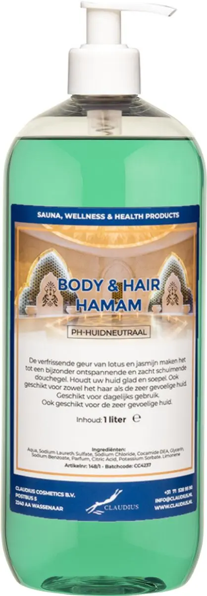 Splashbox Cosmetics Body & Hair Hamam 1L