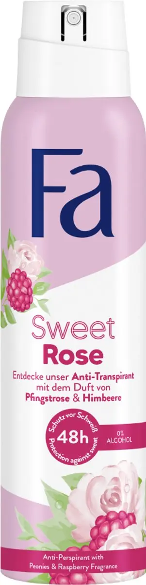Fa Sweet Rose Deodorant Spray 150ml