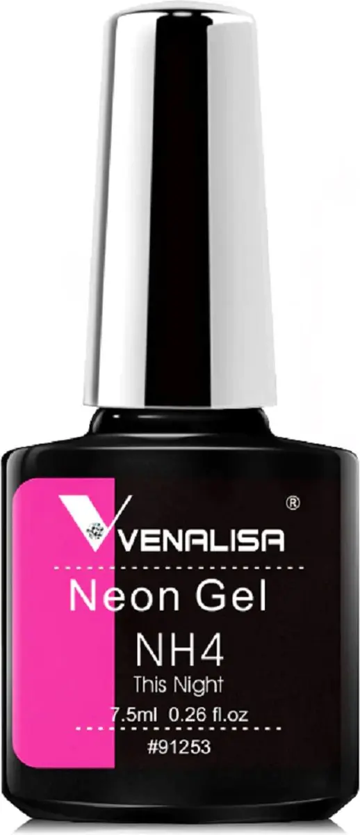 Venalisa UV Gellak Neon Roze 7.5ml