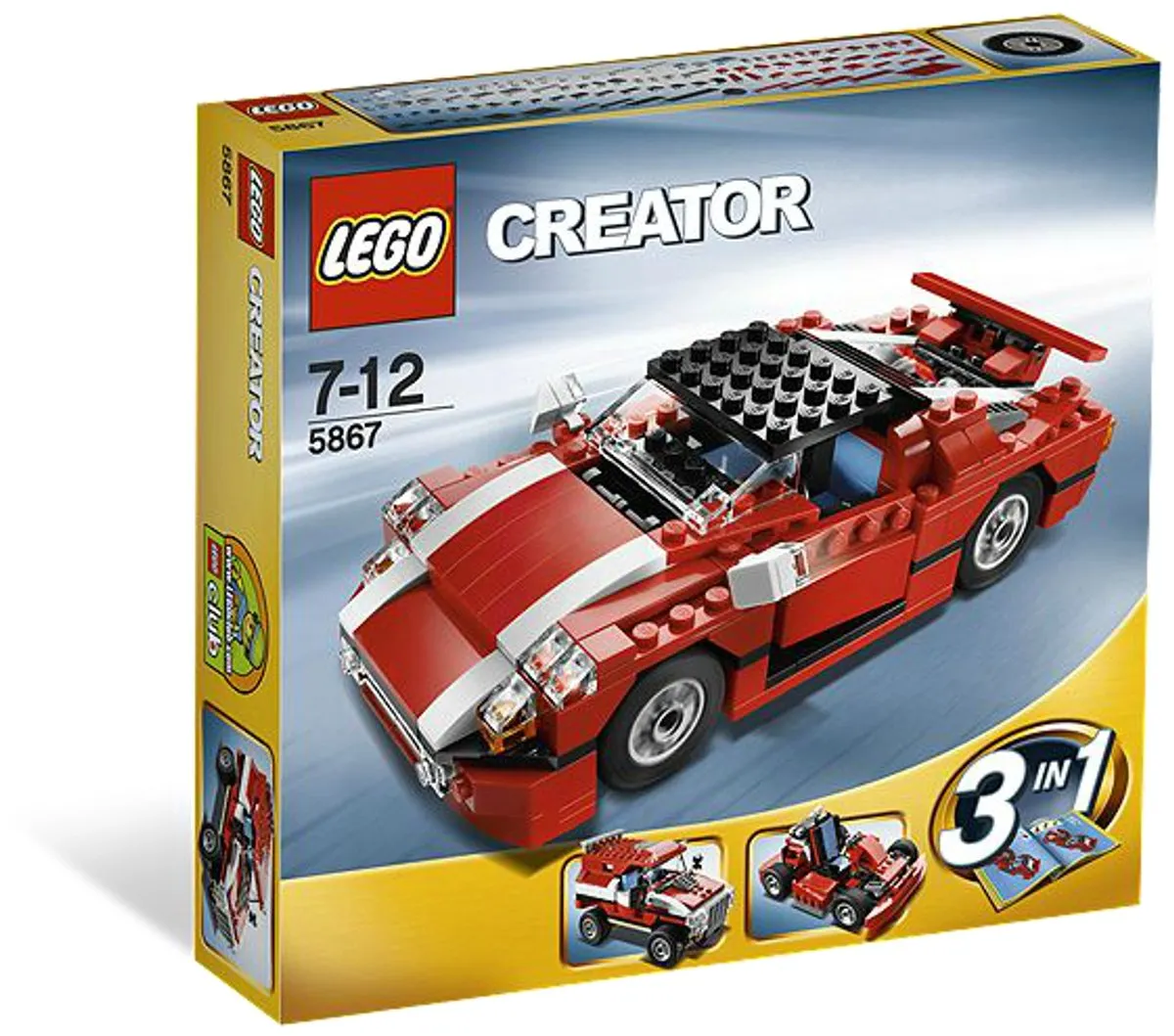 LEGO Creator Super Sportwagen 5867