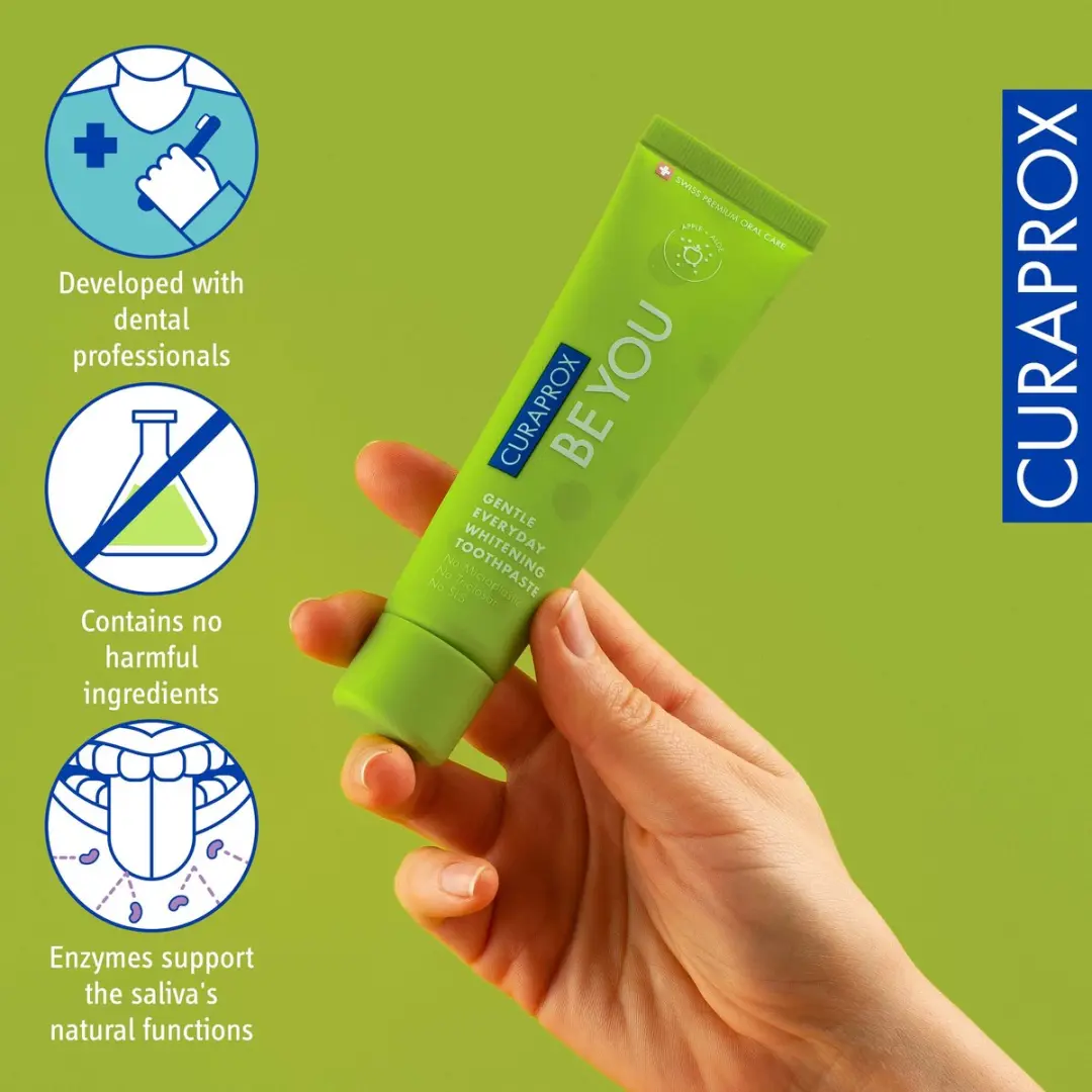 Curaprox Be You Tandpasta Appel & Aloë Vera 60ml