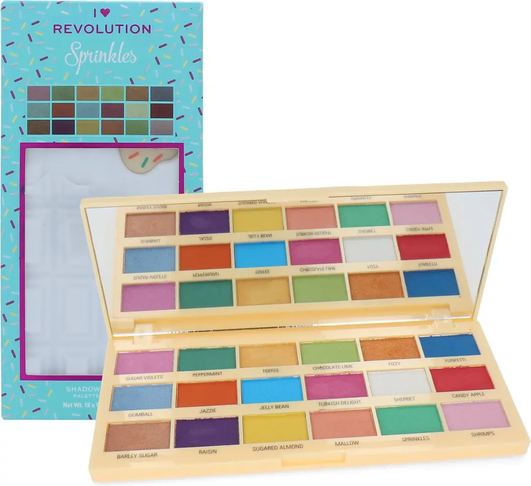 Makeup Revolution I Love Revolution Oogschaduw Palette - Sprinkles - 18g