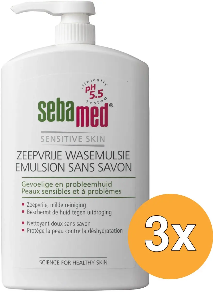 Sebamed Zeepvrij Wasemulsie 1000ml