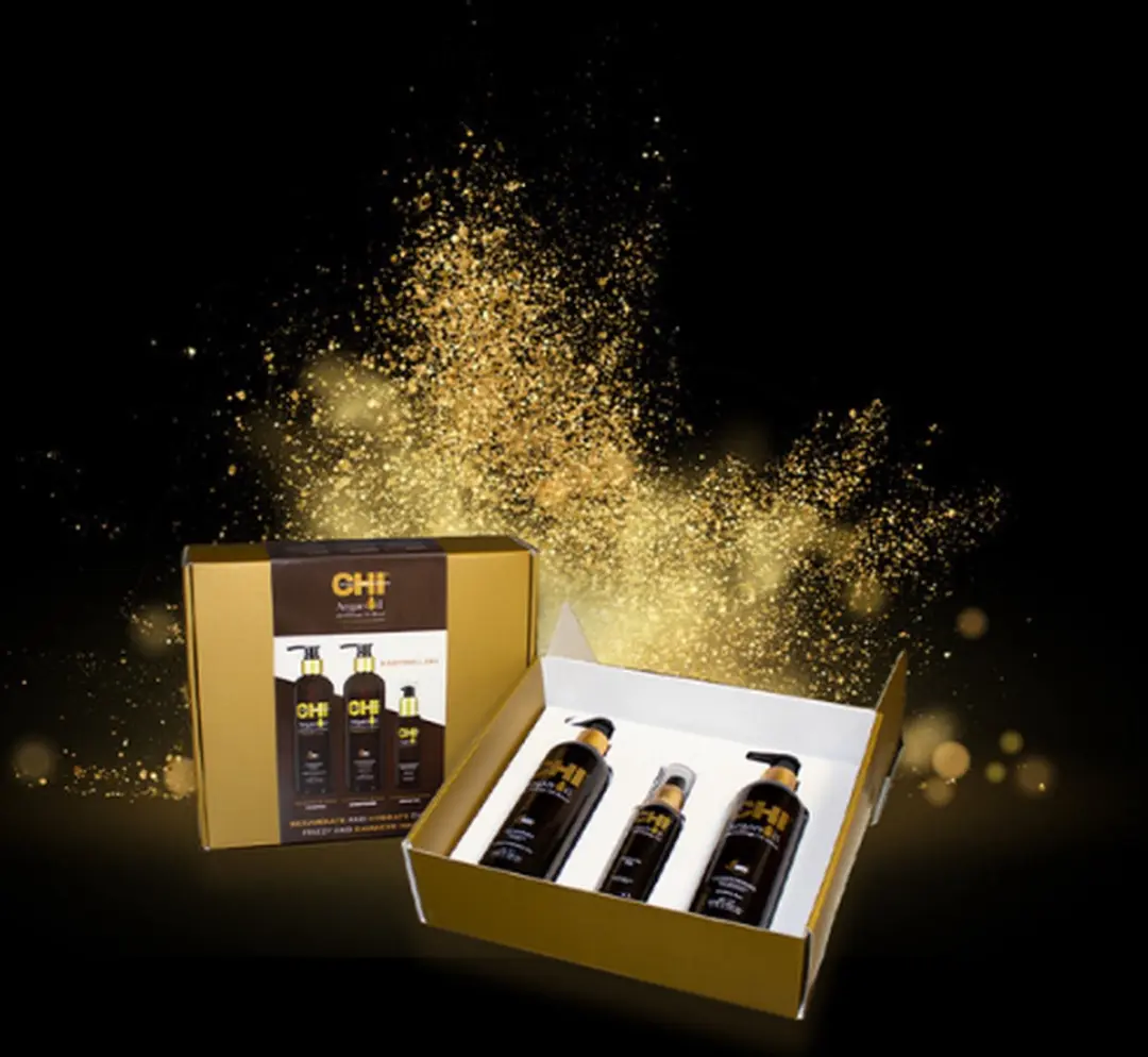 Chi Natural Life Argan Oil Holiday Set - 3 Stuks