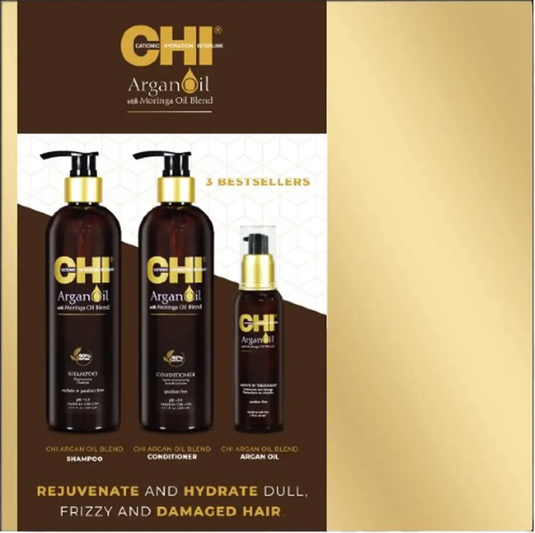 Chi Natural Life Argan Oil Holiday Set