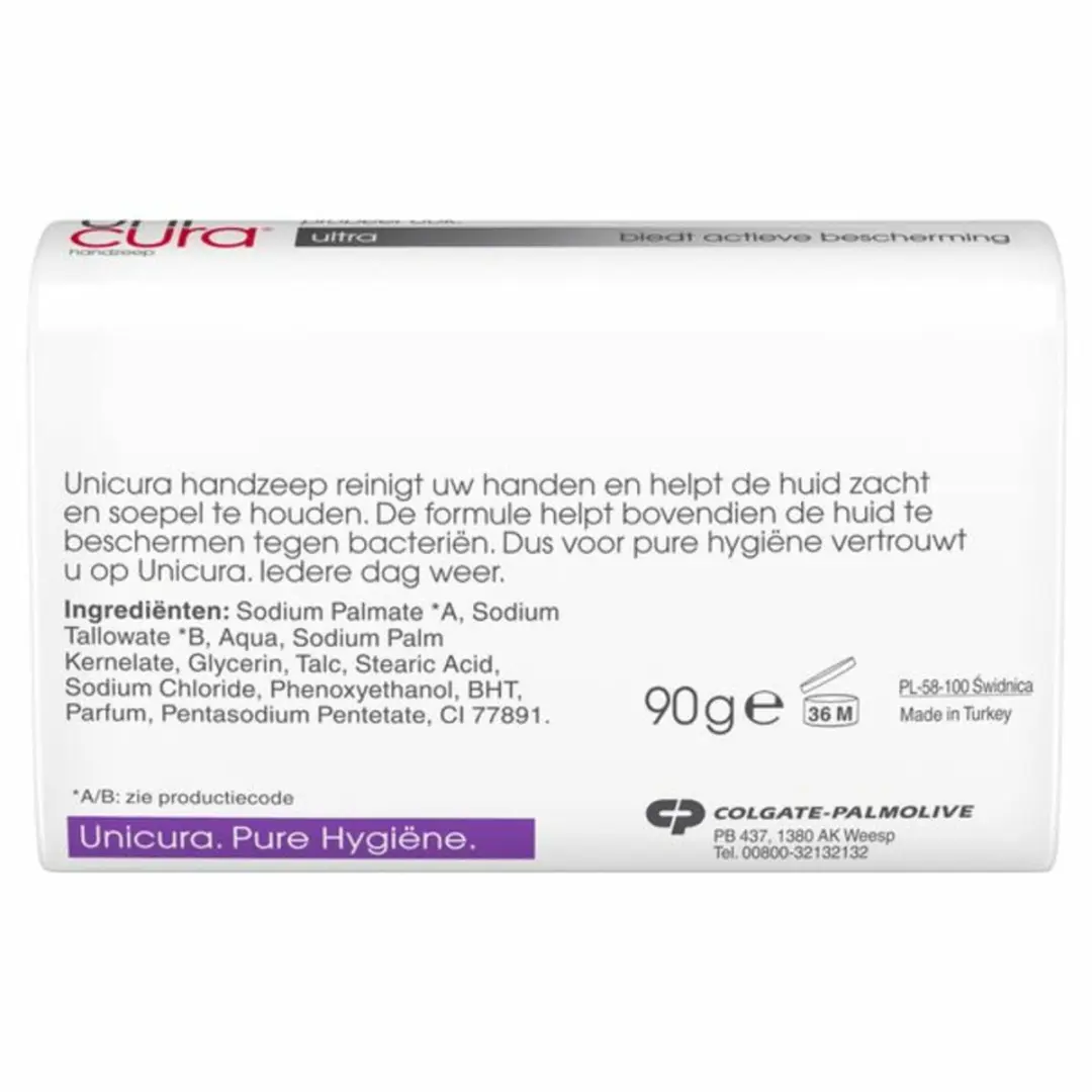 Unicura Antibacteriële Blokzeep Balance 180g - 6 Stuks