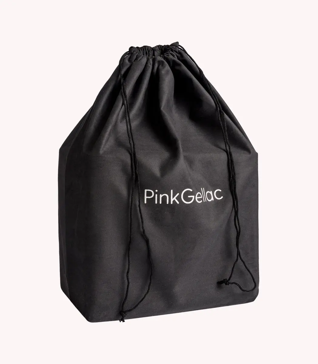 Pink Gellac Opbergdoos 35x23x30cm - 40 Flessen - Black