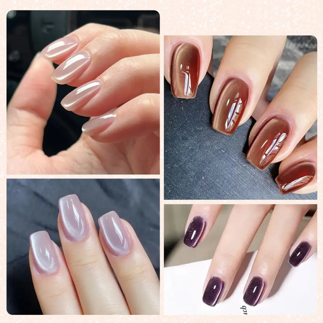 Canni Magnetische Cat Eye Gellakset - 8 Kleuren 9ml - Inclusief Magneet - afbeelding 6 van 6