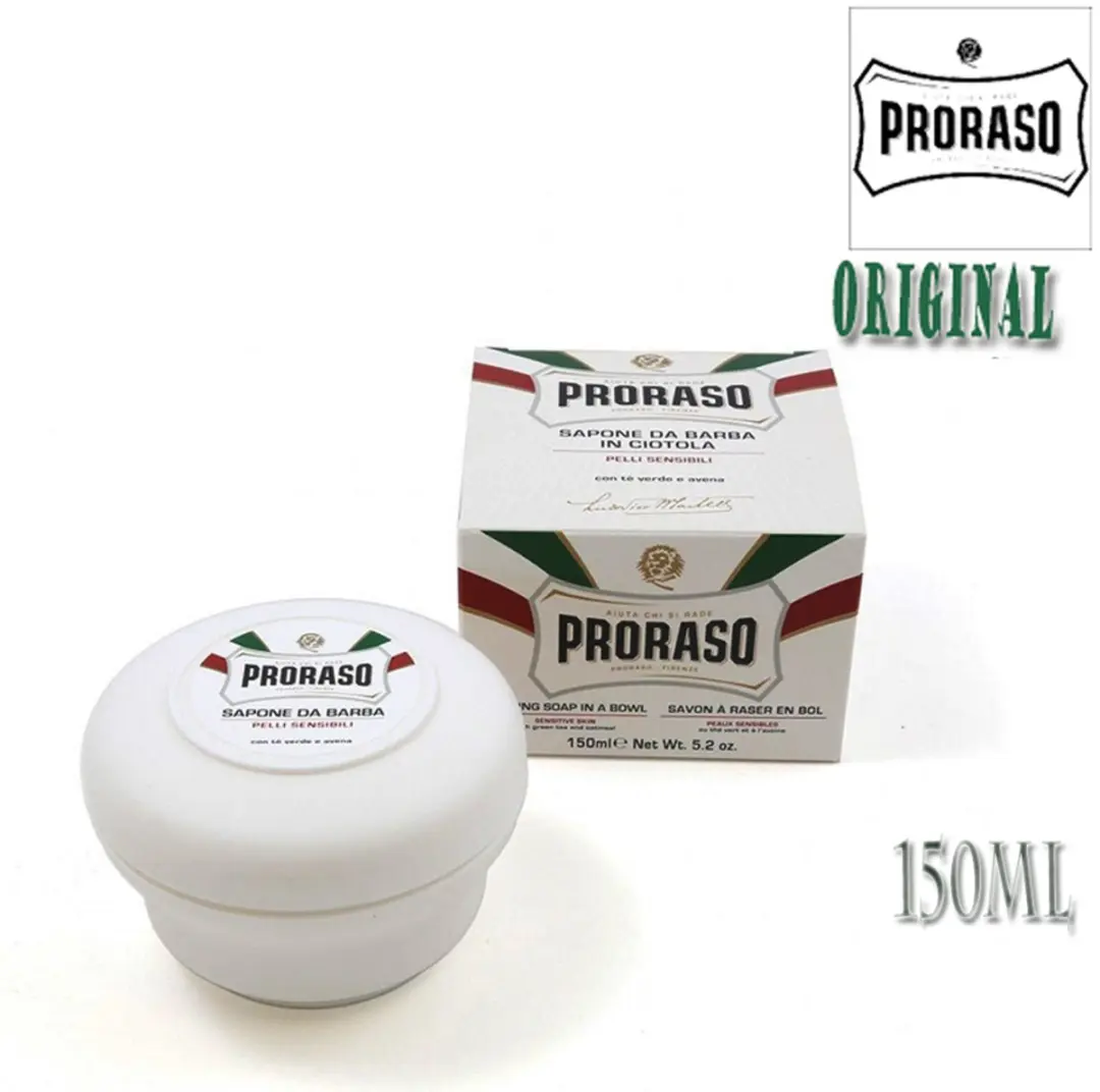 Proraso White Pakket - Aftershavebalsem, Pre Shave Crème & Scheerzeep 350ml