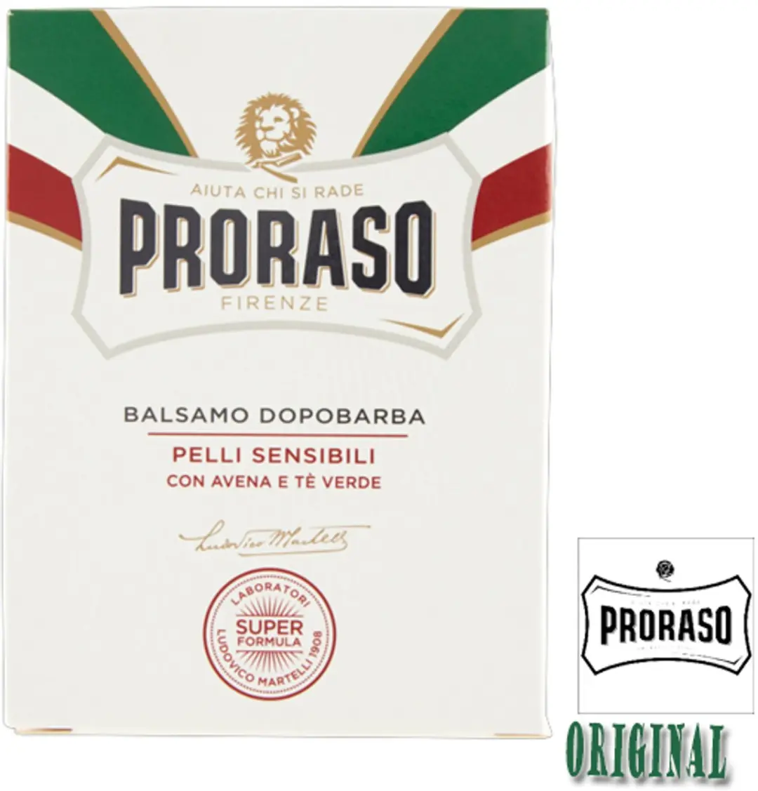 Proraso White Pakket - Aftershavebalsem, Pre Shave Crème & Scheerzeep 350ml