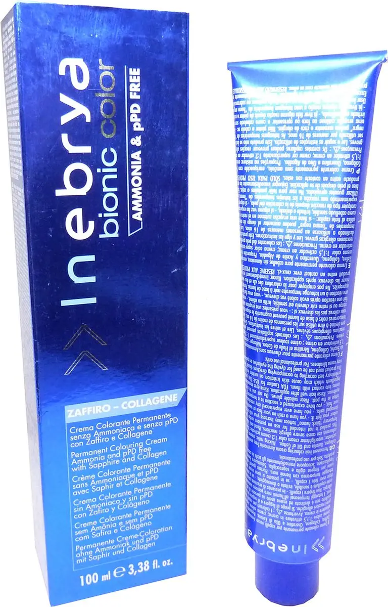 Inebrya Bionic Color 04/2 Permanent Haarkleuring 100ml
