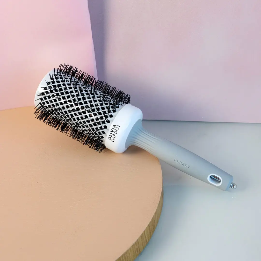 Olivia Garden Expert Blowout Shine Föhnborstel 55mm - Zwart