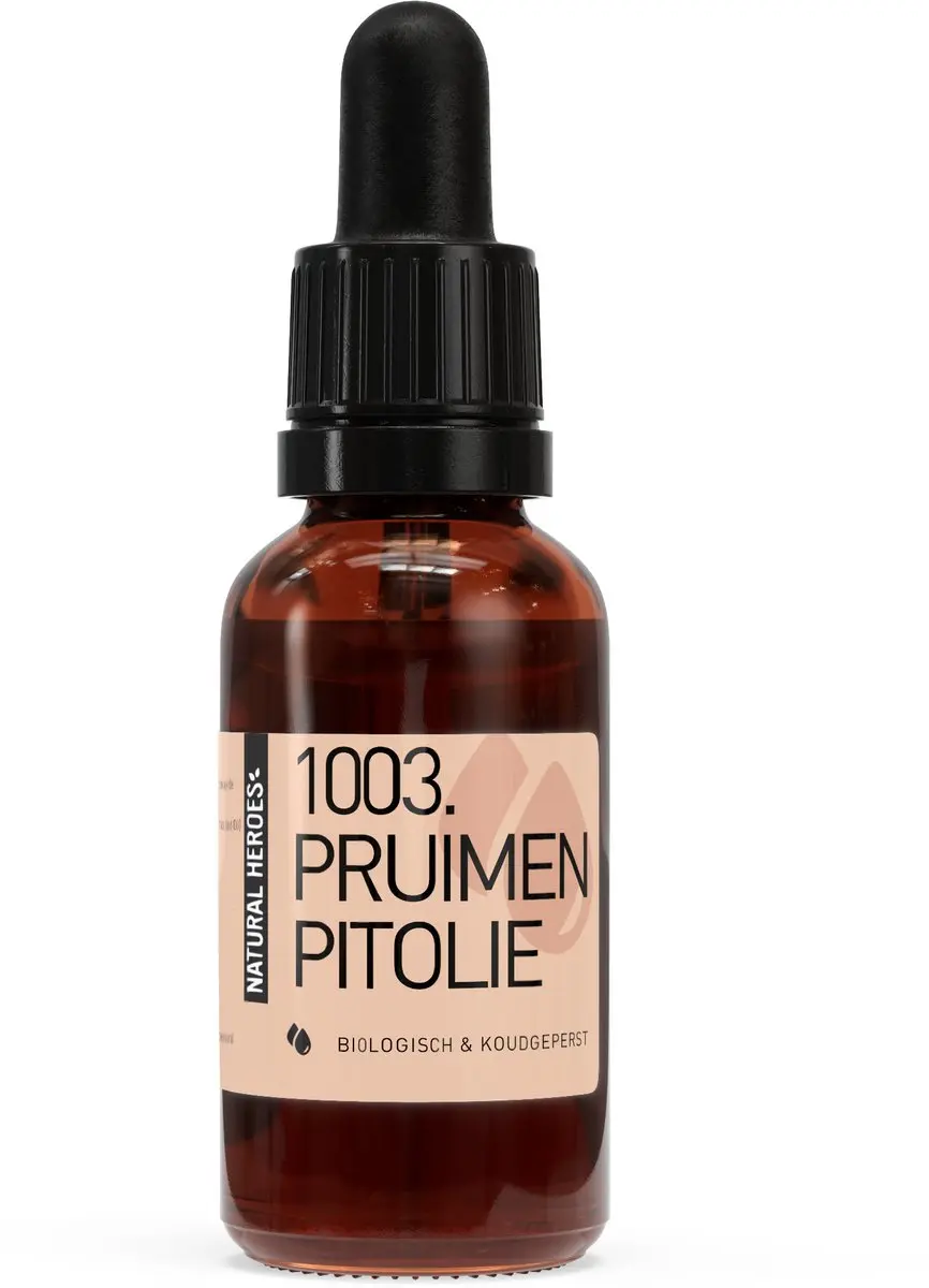 Natural Heroes Pruimenpitolie 30ml - Biologisch & Koudgeperst