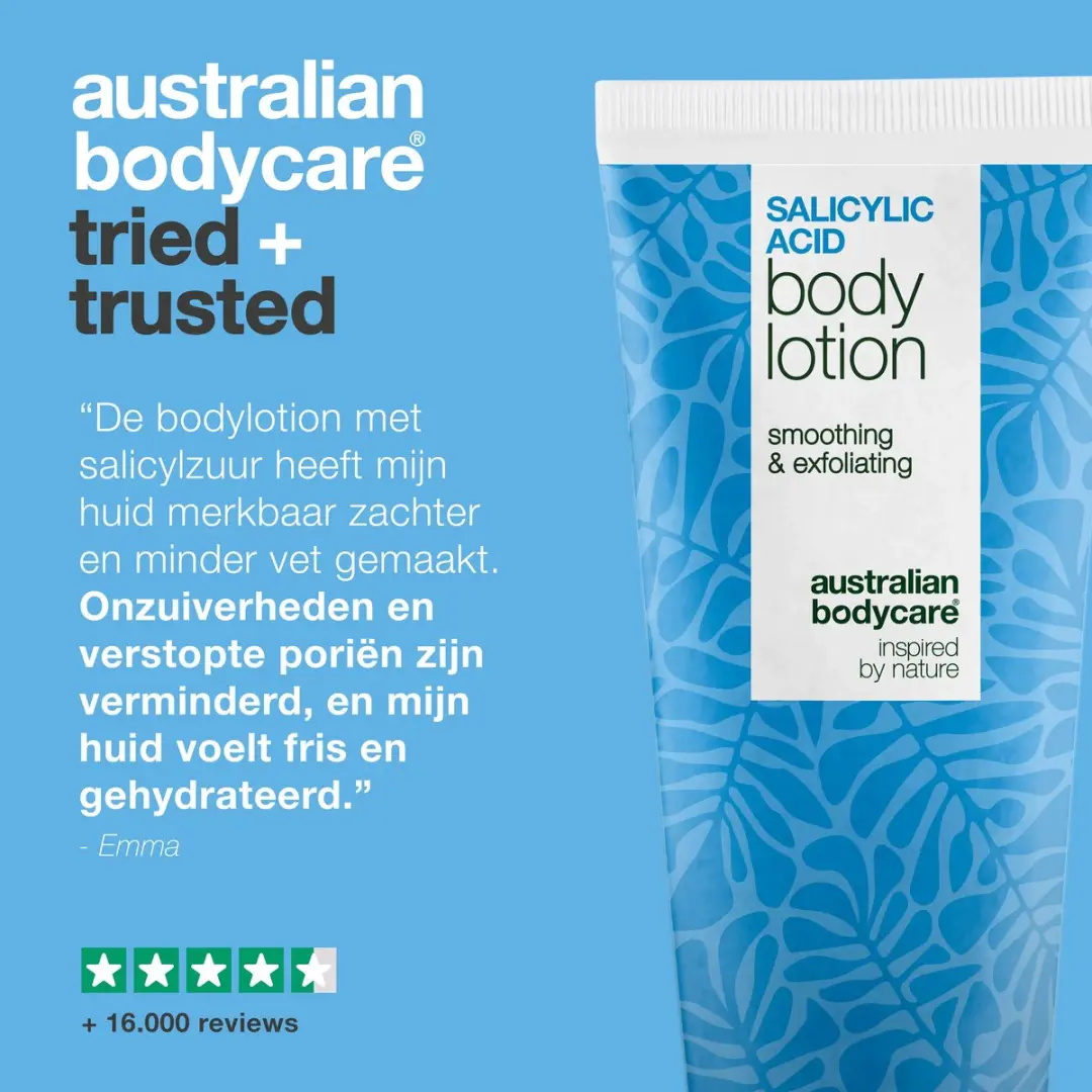 Australian Bodycare Body Lotion 200ml - Salicylzuur