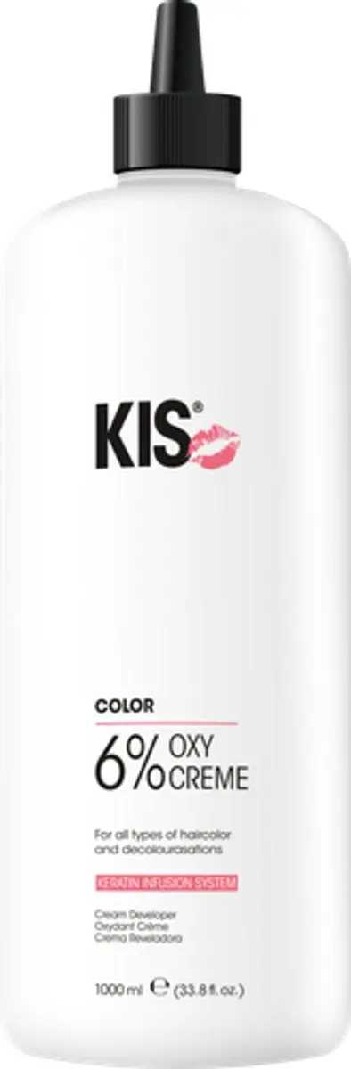 KIS Color OxyCream 1000ml - 6% - Full Coverage