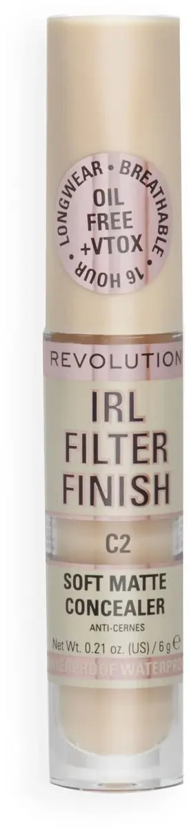 Makeup Revolution IRL Filter Finish Concealer C2