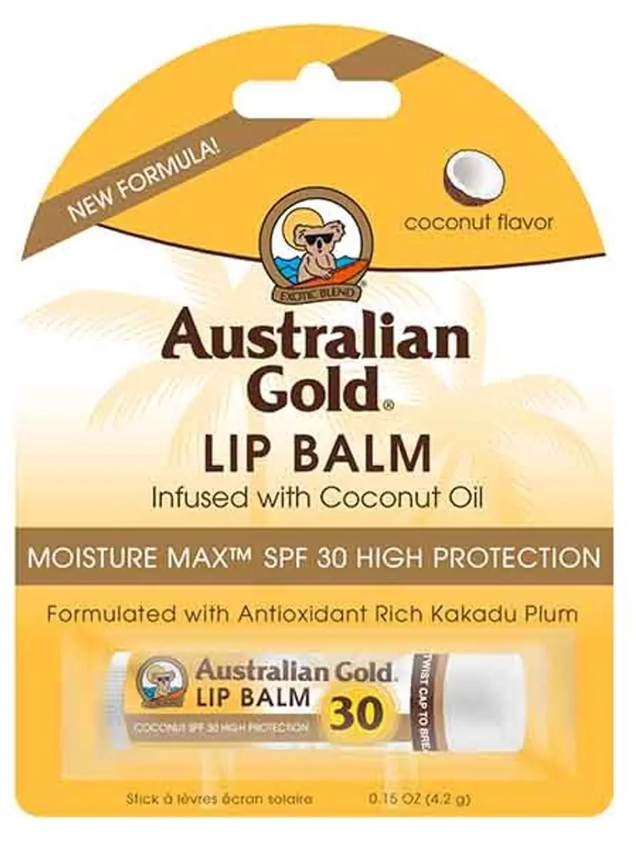 Australian Gold SPF30 Lippenbalsem Coconut 4.2g