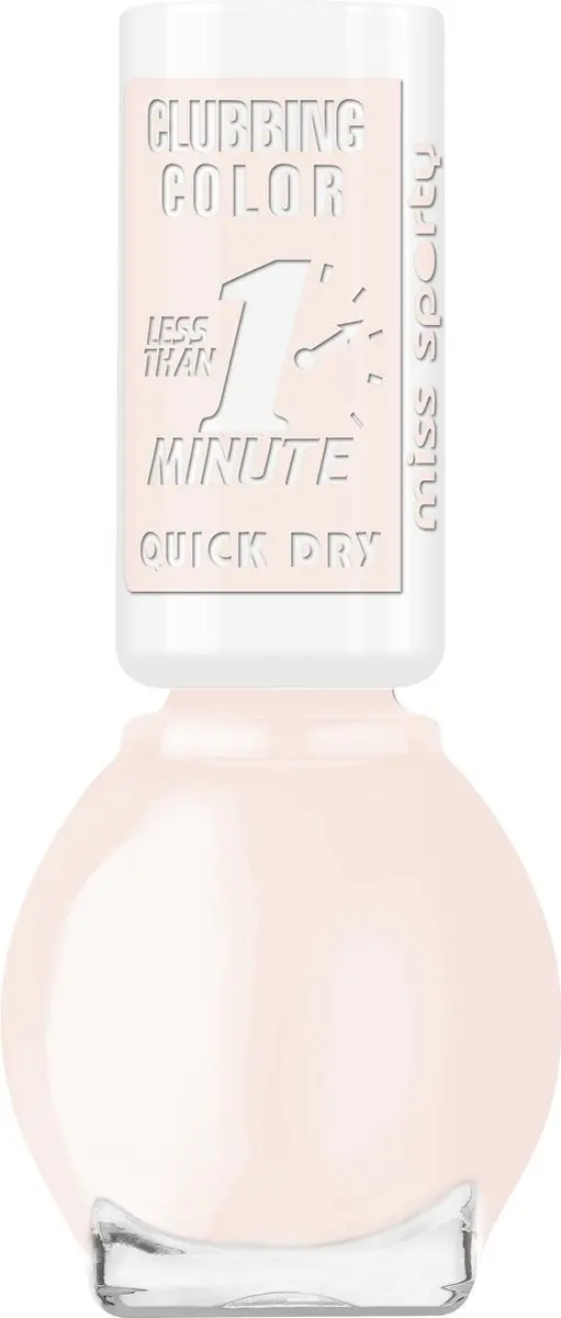 Miss Sporty Boeing Brush Clubbing Colors Nailpolish Nude
