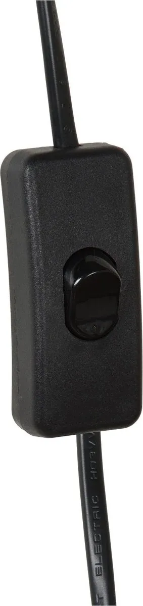 Lucide SEBO Bedlamp E27 - Zwart
