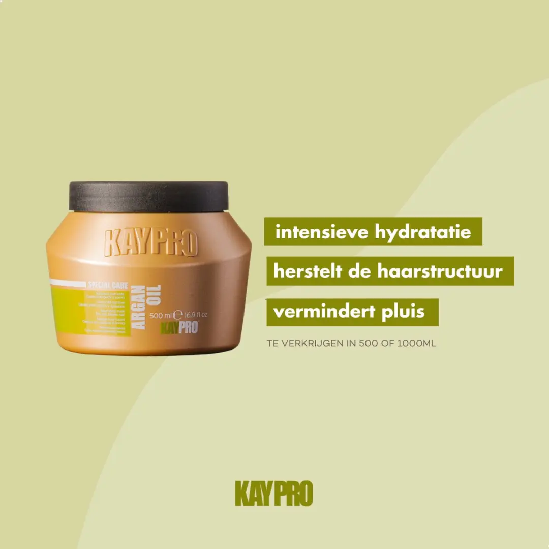 KayPro Argan Oil Set - Shampoo 350ml & Haarmasker 500ml
