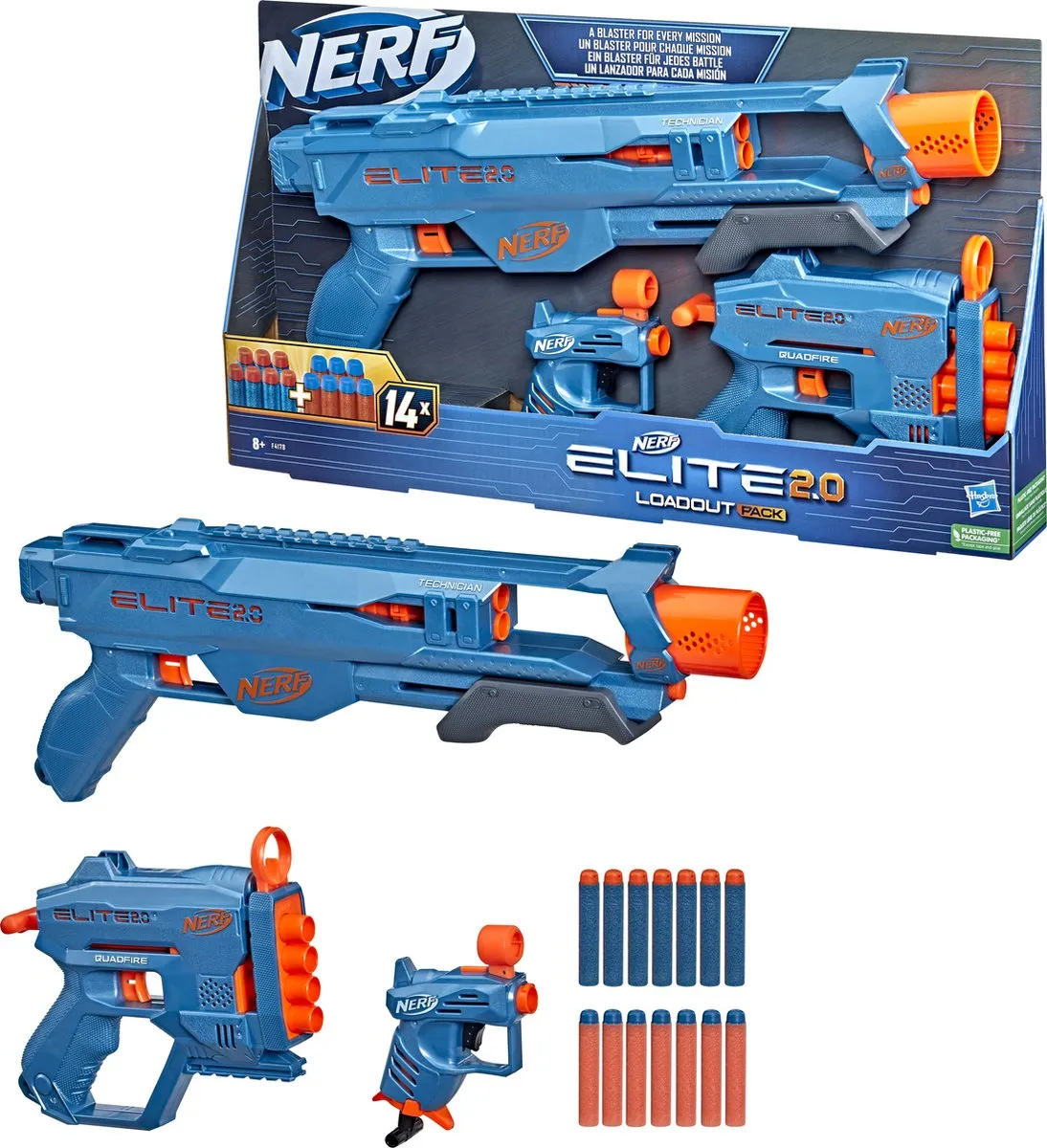 NERF Elite 2.0 Loadout Pack