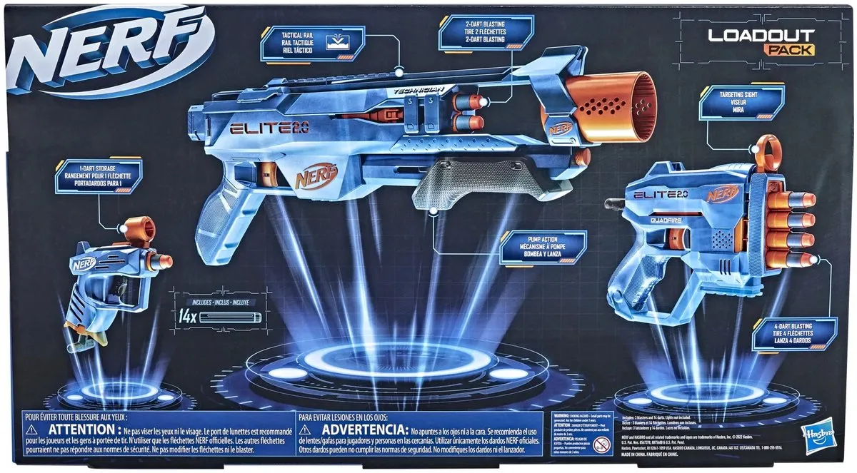 NERF Elite 2.0 Loadout Pack