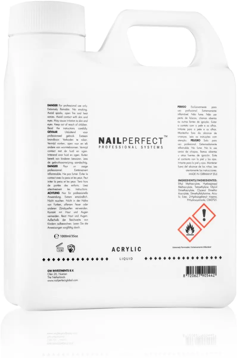 Nail Perfect Acrylic Liquid 1000ml