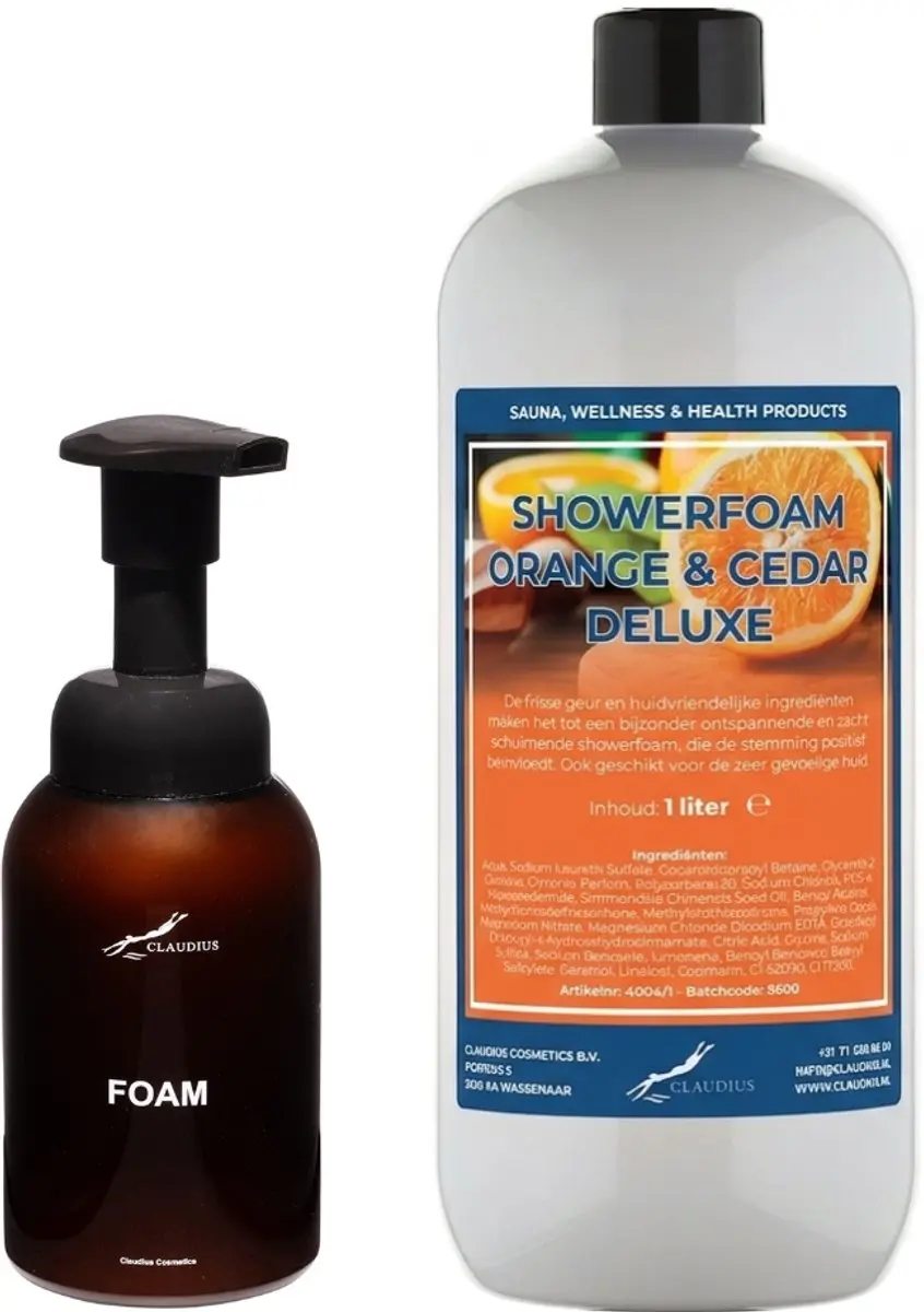 Splashbox Cosmetics Foam Zeep Orange & Cedarwood 1L