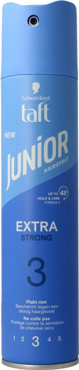 Taft Junior Hairspray Extra Strong 250ml