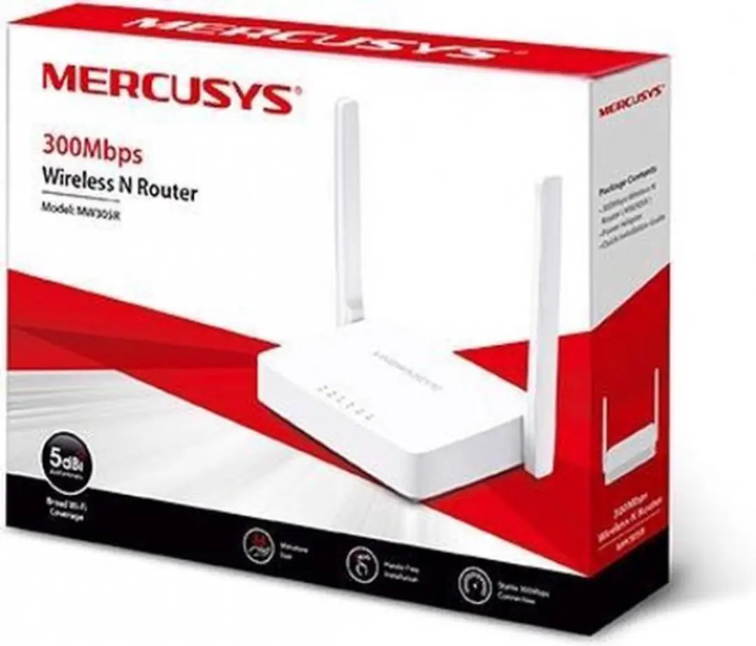 TP-Link Mercusys TL-MERC-MW305R Router - 3 Antennes - 300 Mb/s