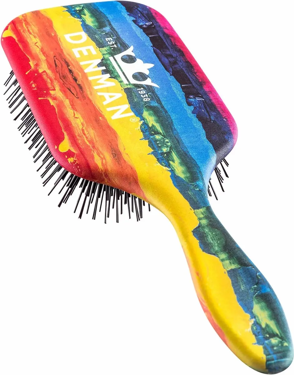 Denman D90L Tangle Tamer Ultra Regenboog