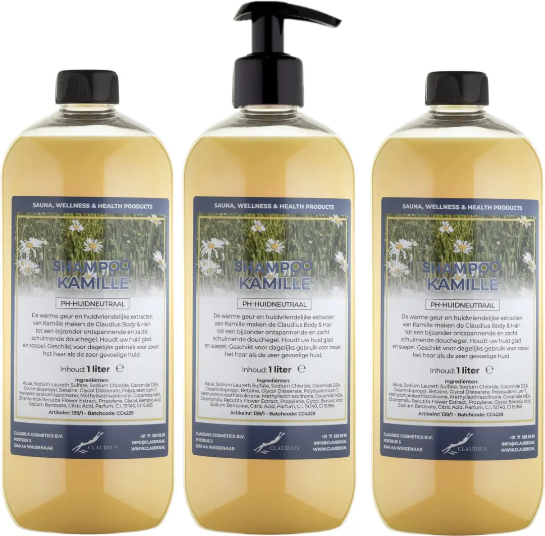 Splashbox Cosmetics Kamille Shampoo 1L