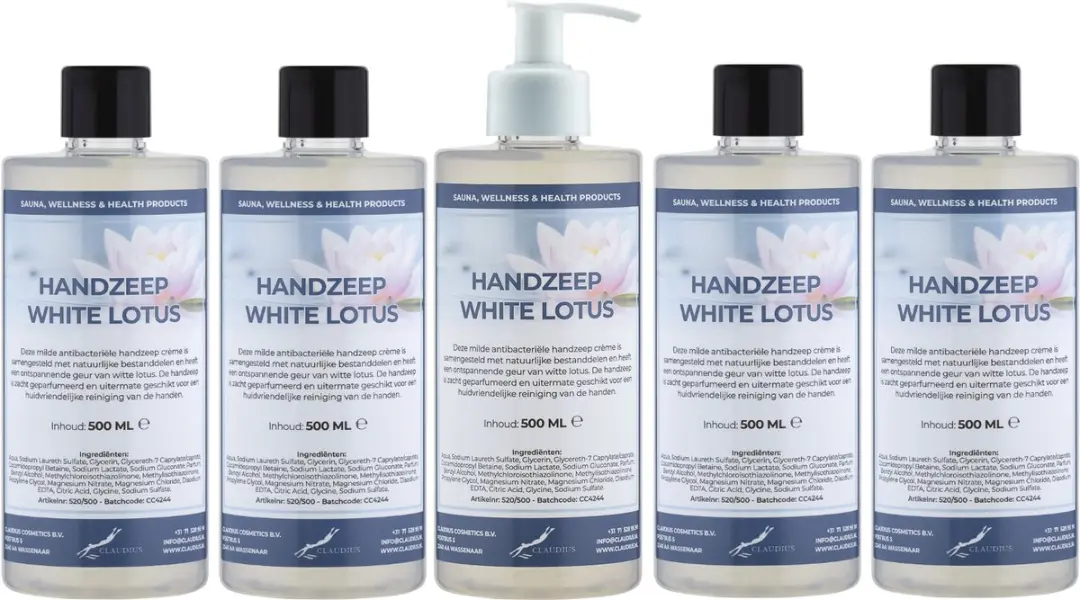 Splashbox Cosmetics Handzeep White Lotus 500ml